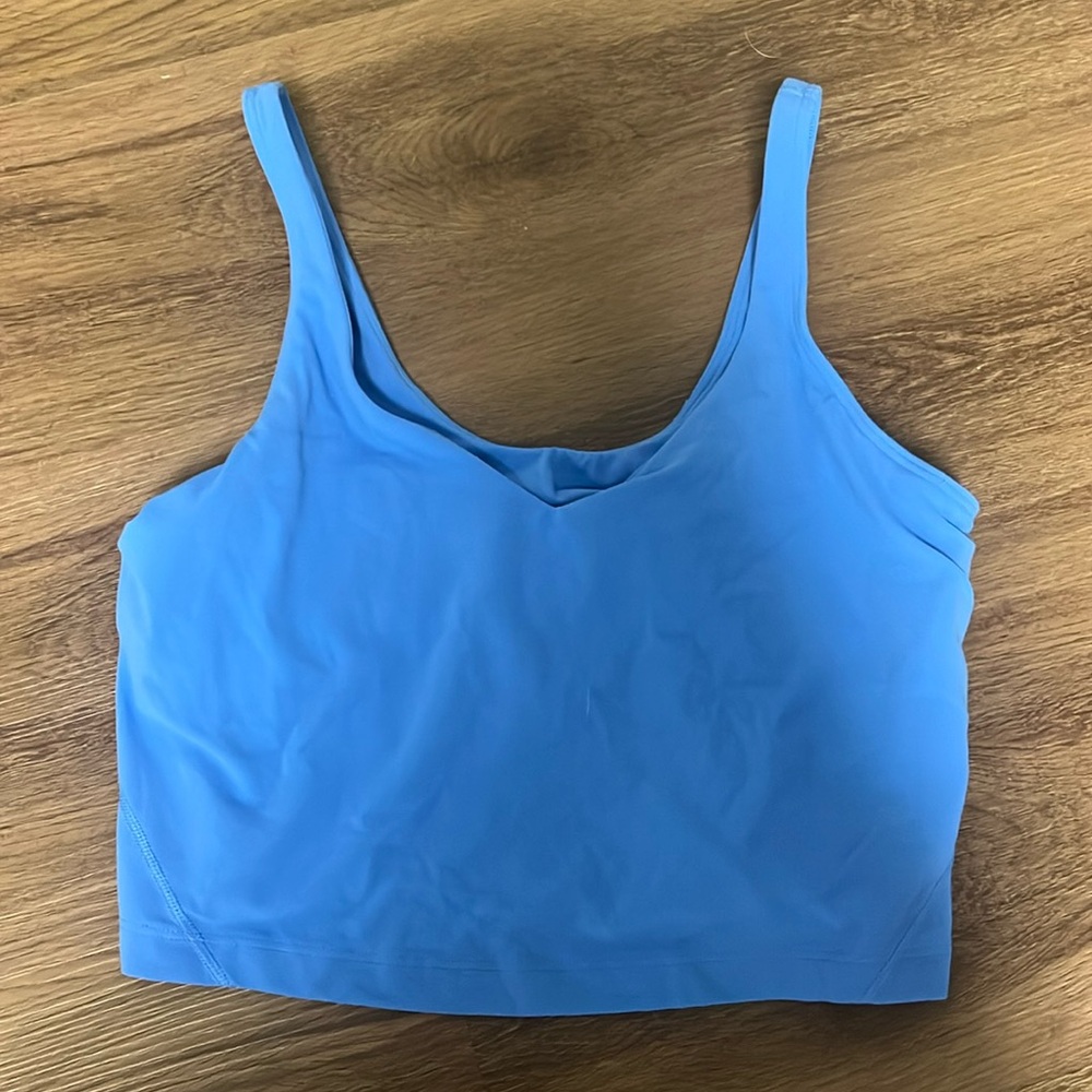 Lululemon Align Tank Top, size 10, Blue Nile